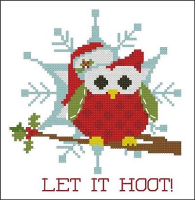 (image for) Christmas Hootie 005 Let it Hoot